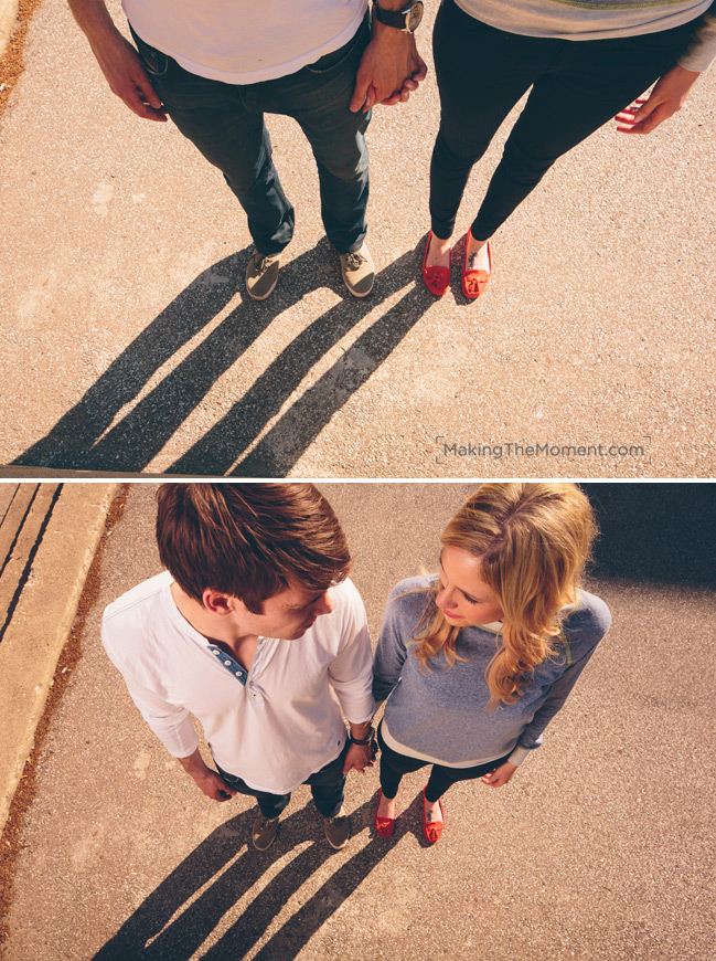 Modern Engagement Session Photography in Cleveland