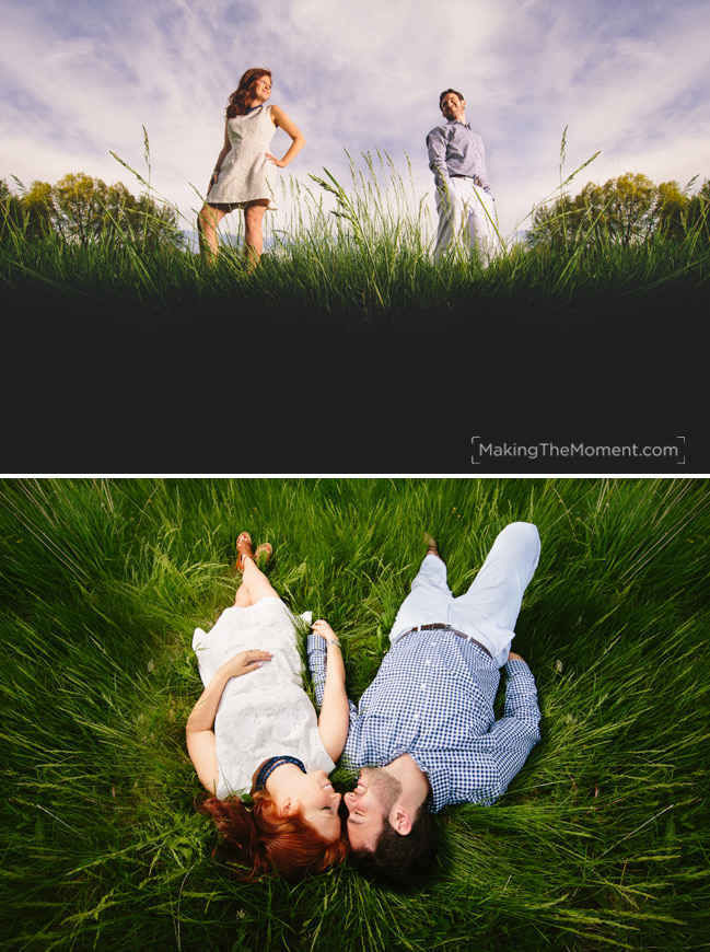 Country Cleveland Engagement Session Photography
