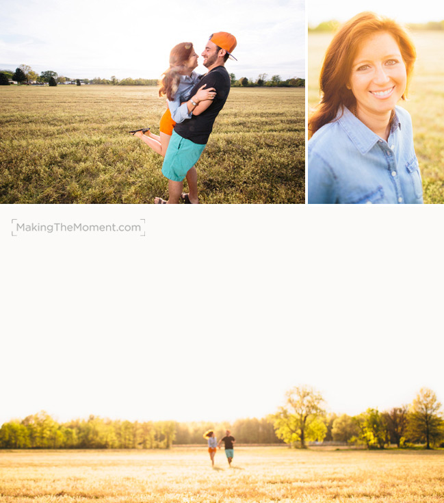Country Cleveland Engagement Session Photography