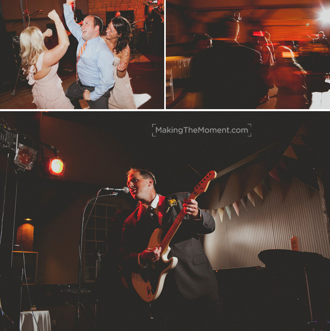 Wedding Reception Photography at Muhlhauser Barn 