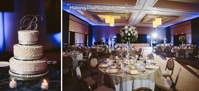 Polaris Hilton Columbus Wedding Reception Photographer