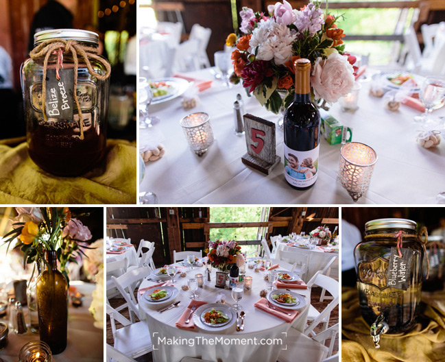 Botzum Farm Wedding Reception Photographer