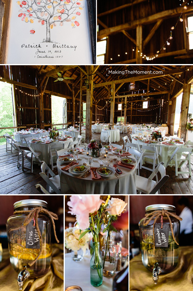 Botzum Farm Wedding Reception Photographer