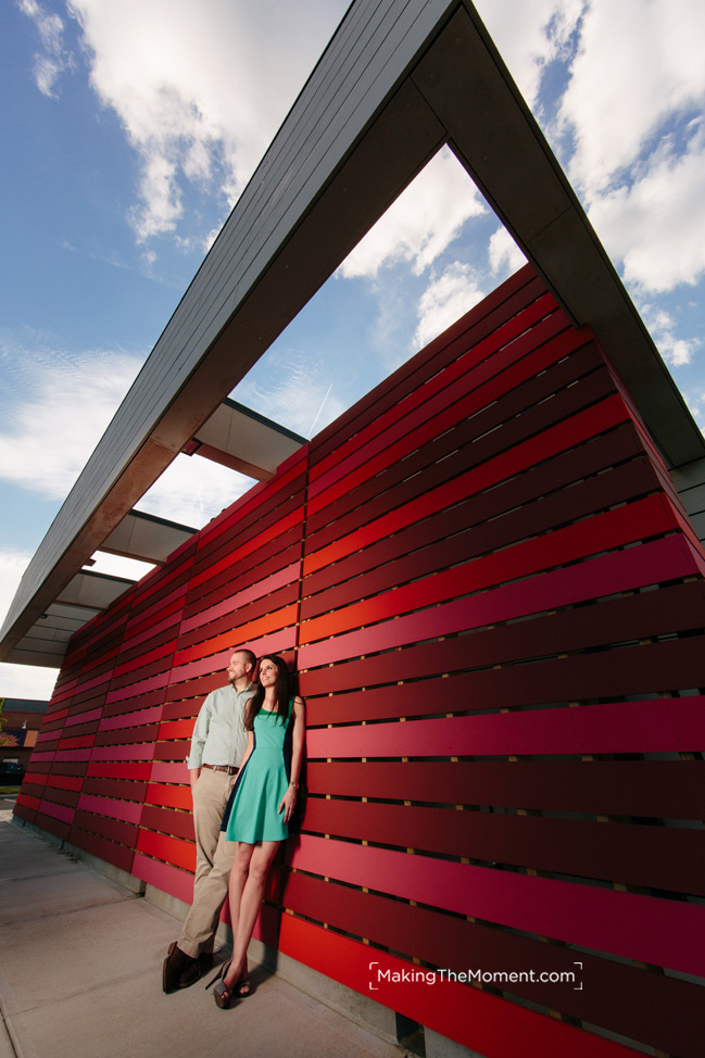 Modern Engagement Session Photographer in Cleveland