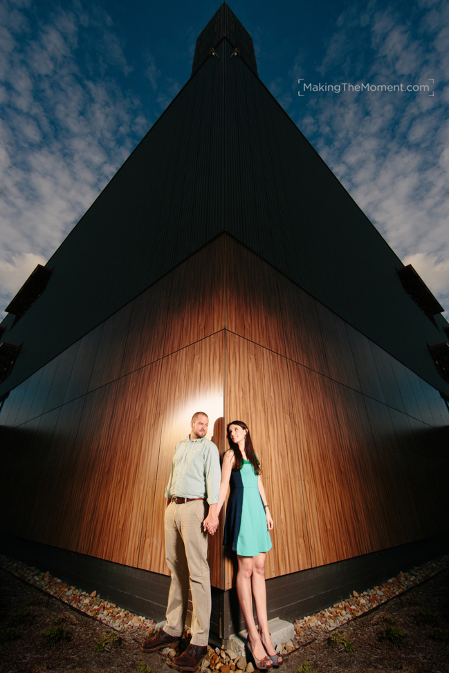 Modern Cleveland Engagement Session