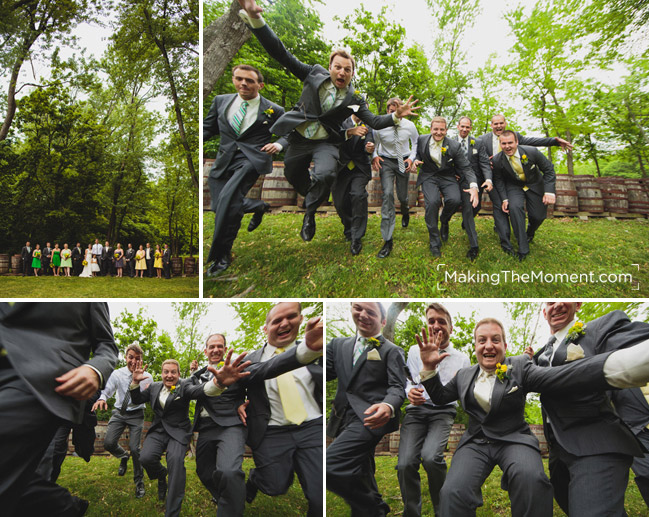 Fun mon ami winery wedding photographer