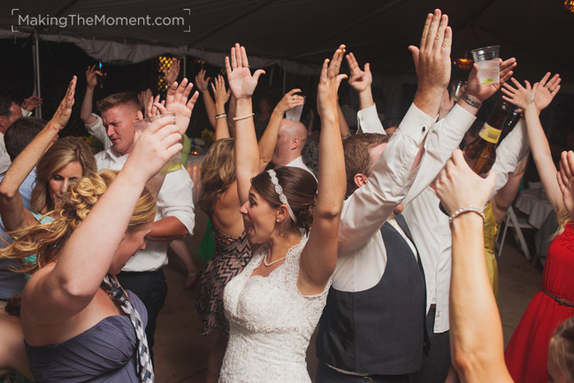 fun mon ami winery wedding reception photographer