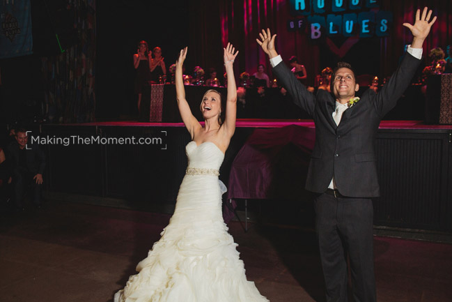 cleveland house of blues wedding reception