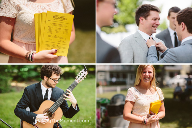 Wedding Ceremony at Mon Ami Winery