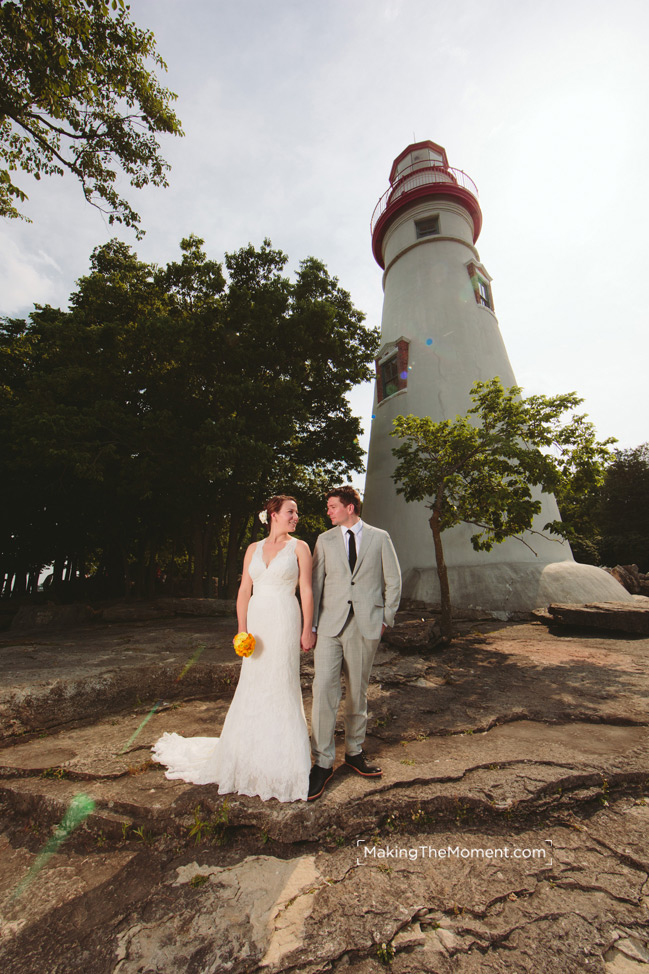 lakeside ohio wedding photography