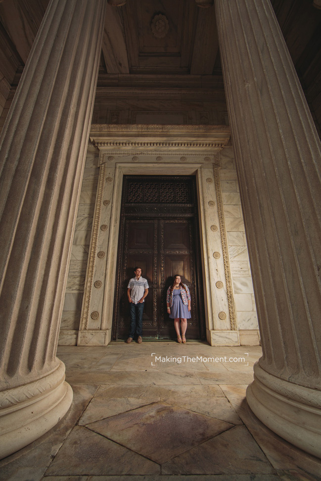 Unique Cleveland engagement session photographer