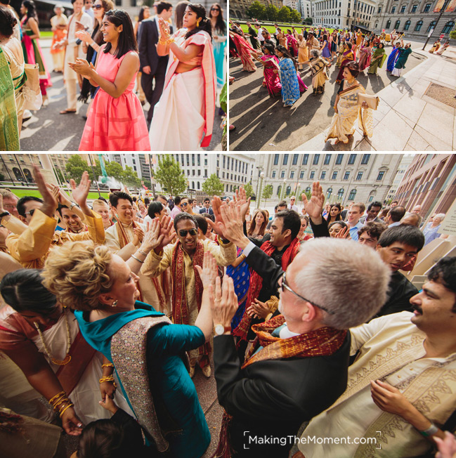 Modern Cleveland Indian Wedding Photographer