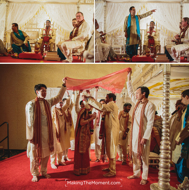 Cleveland Indian Wedding at Marriott Key Center