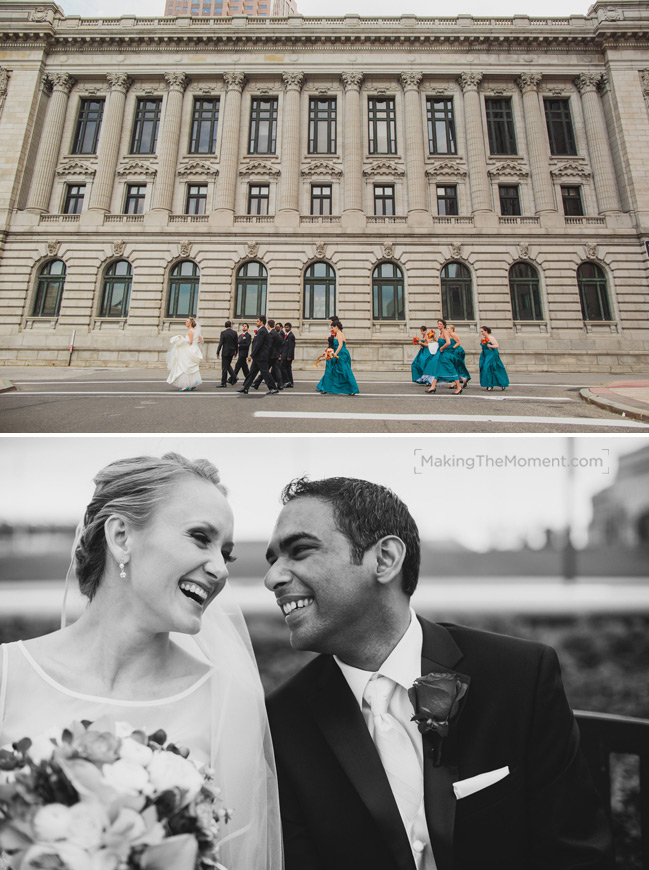 Modern Cleveland Wedding Photographer