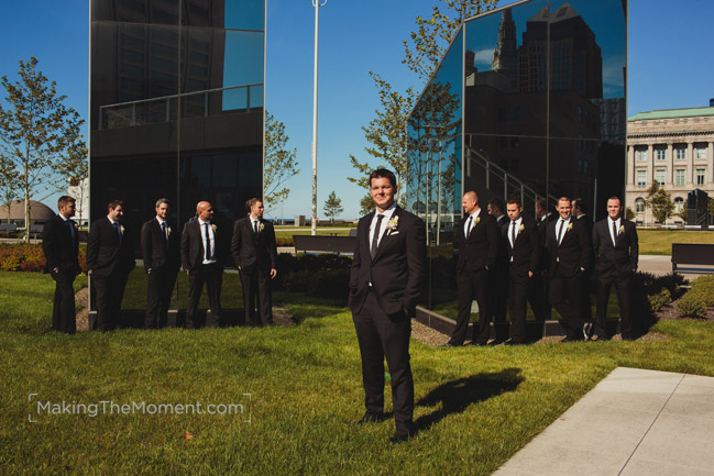 modern cleveland wedding photographer