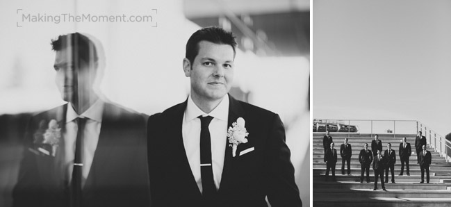 modern cleveland wedding photographer