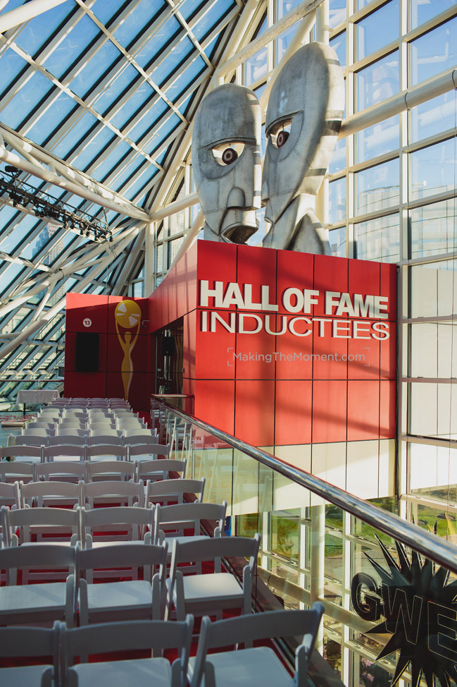 cleveland rock hall wedding ceremony photographer