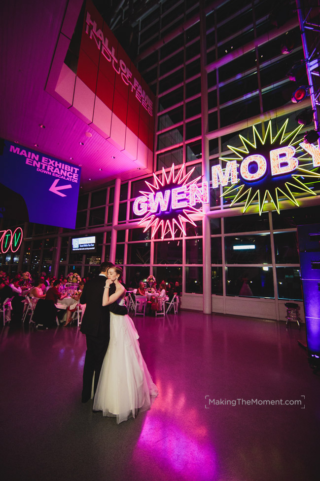 Rock and Roll Hall of Fame Wedding Reception