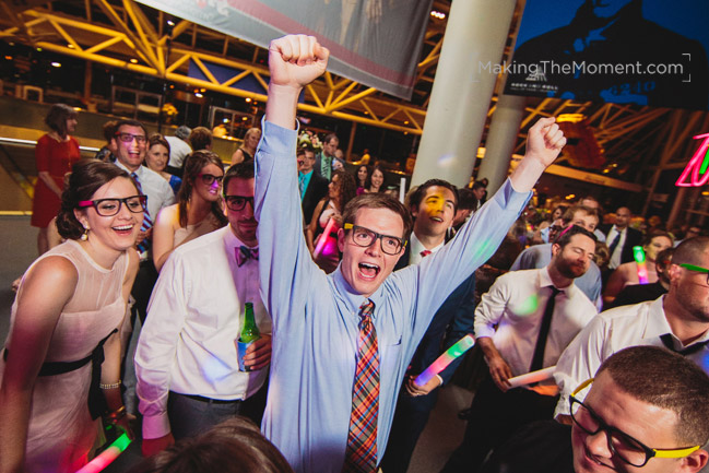 Rock and Roll Hall of Fame Wedding Reception photographer