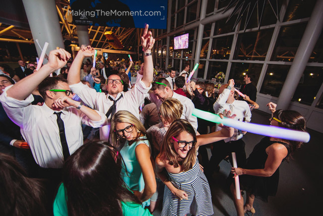 cleveland rock hall wedding reception photographer