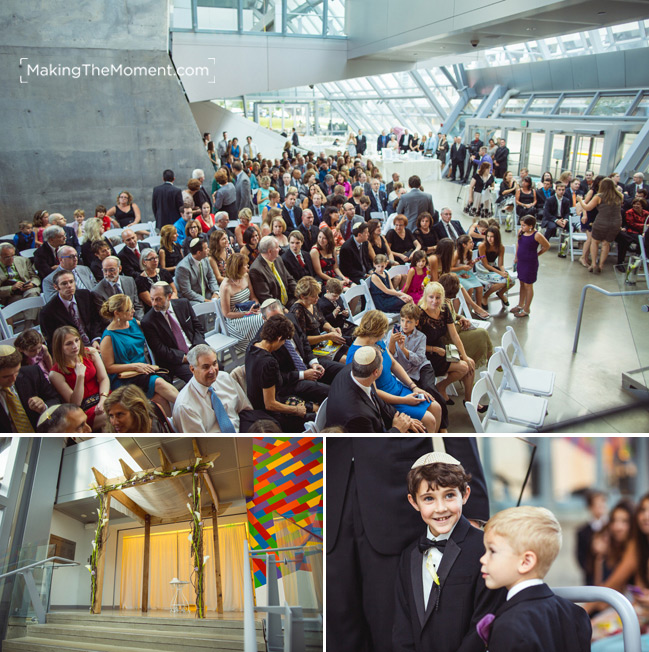 Akron Art Museum Wedding Photographer