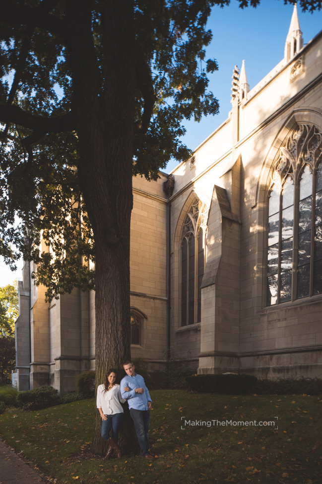 non traditional cleveland engagement session photographer