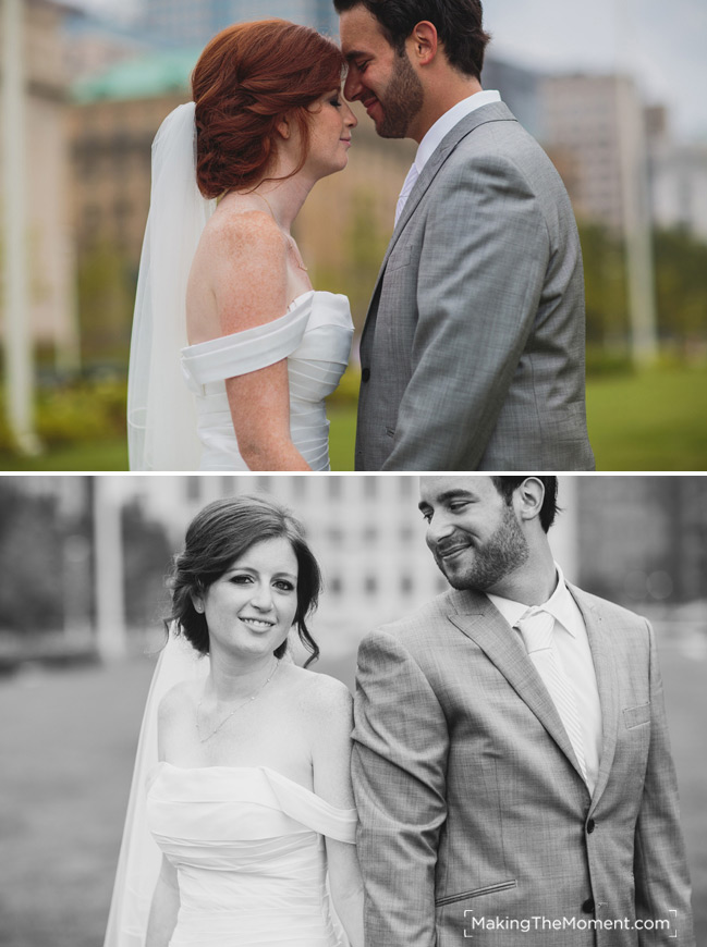 fun cleveland wedding photographer