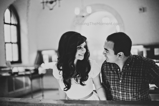 artistic engagement session photographer in cleveland