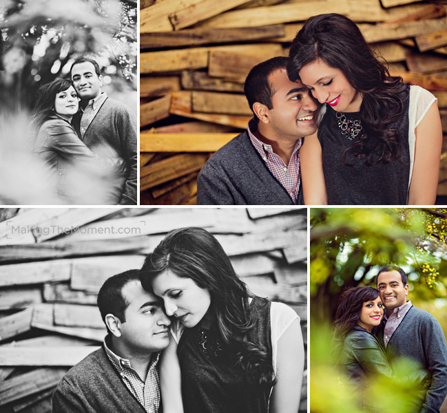 artistic engagement session photographer in cleveland