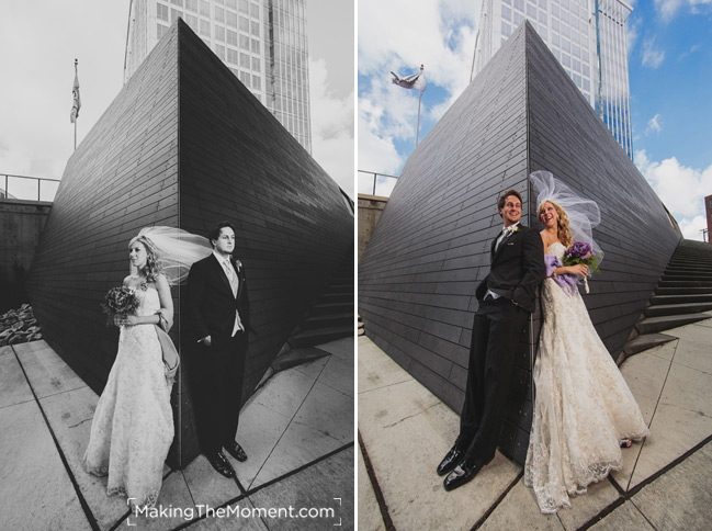 Modern cleveland Wedding Photography