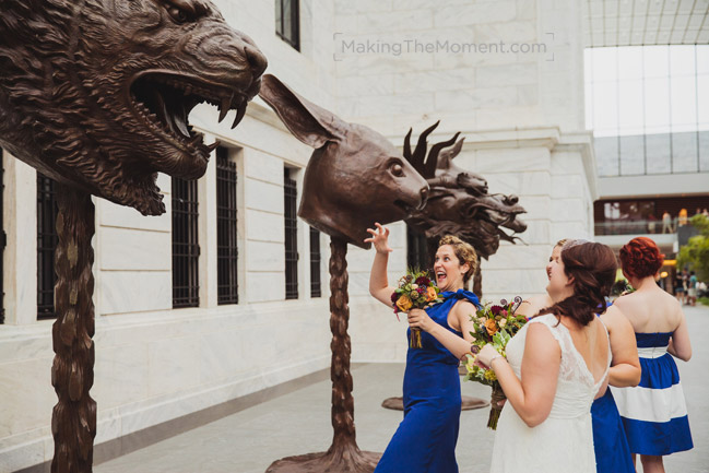Cleveland Art Museum Wedding Photographer