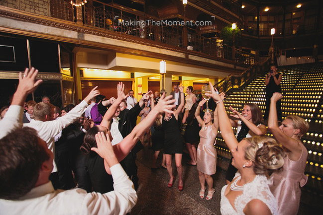 Hyatt Arcade Wedding Reception