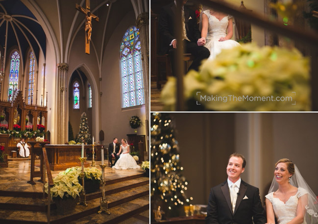 St. Mary's Cleveland Wedding Ceremony Photographer