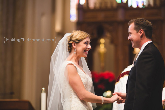 St. Mary's Cleveland Wedding Ceremony Photographer