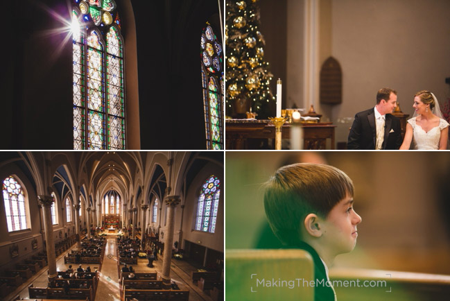 Cleveland St. Mary's Wedding Ceremony Photographer