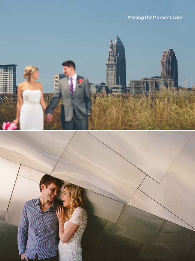 Creative Cleveland Wedding Photographer