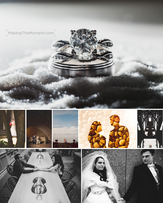 Modern Cleveland Wedding Photographer