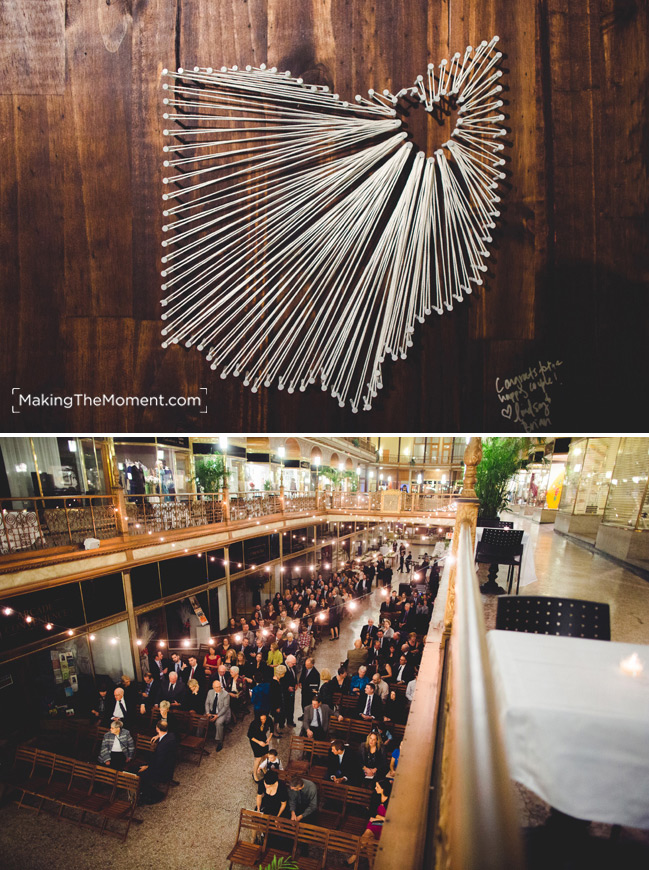 Wedding at the Cleveland Arcade