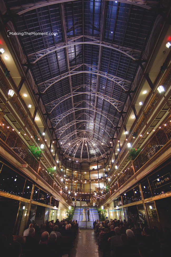 Cleveland Arcade Wedding