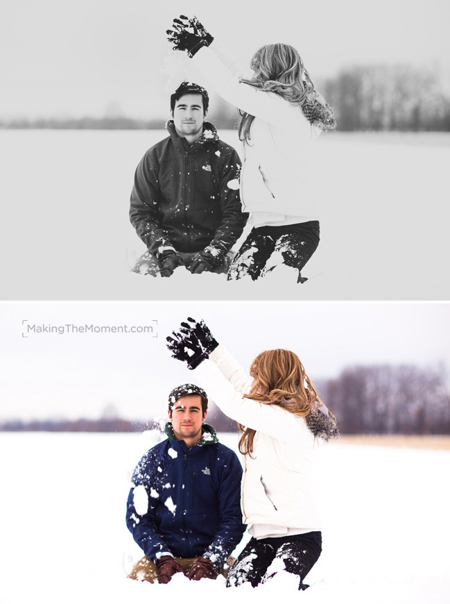 Winter Engagement Session