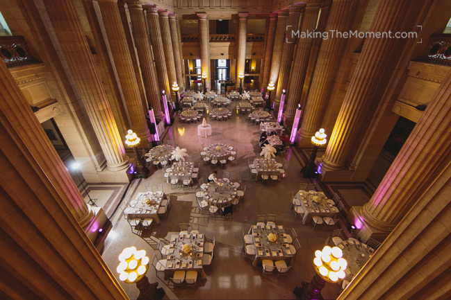 City Hall Rotunda Wedding Reception