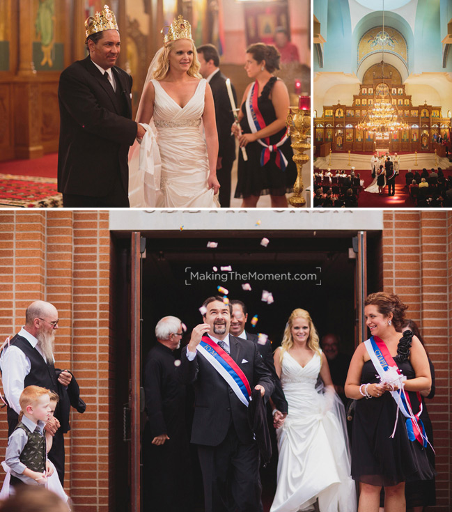 Wedding at St. Sava Cleveland