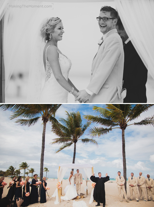 Beach Wedding Photographer in Cleveland