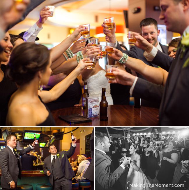 Wedding at Springvale Ballroom in North Olmsted