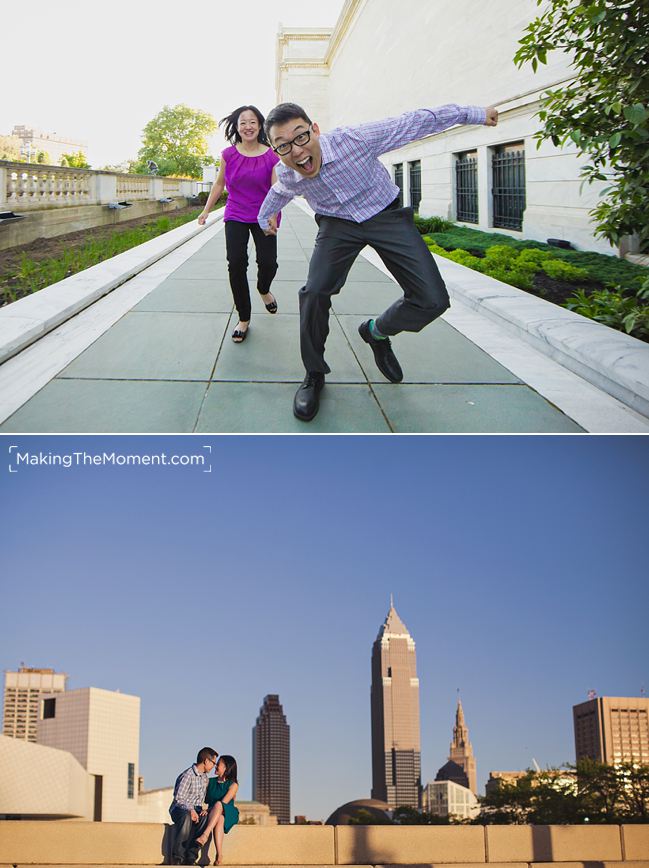 Engagement session photographer Cleveland