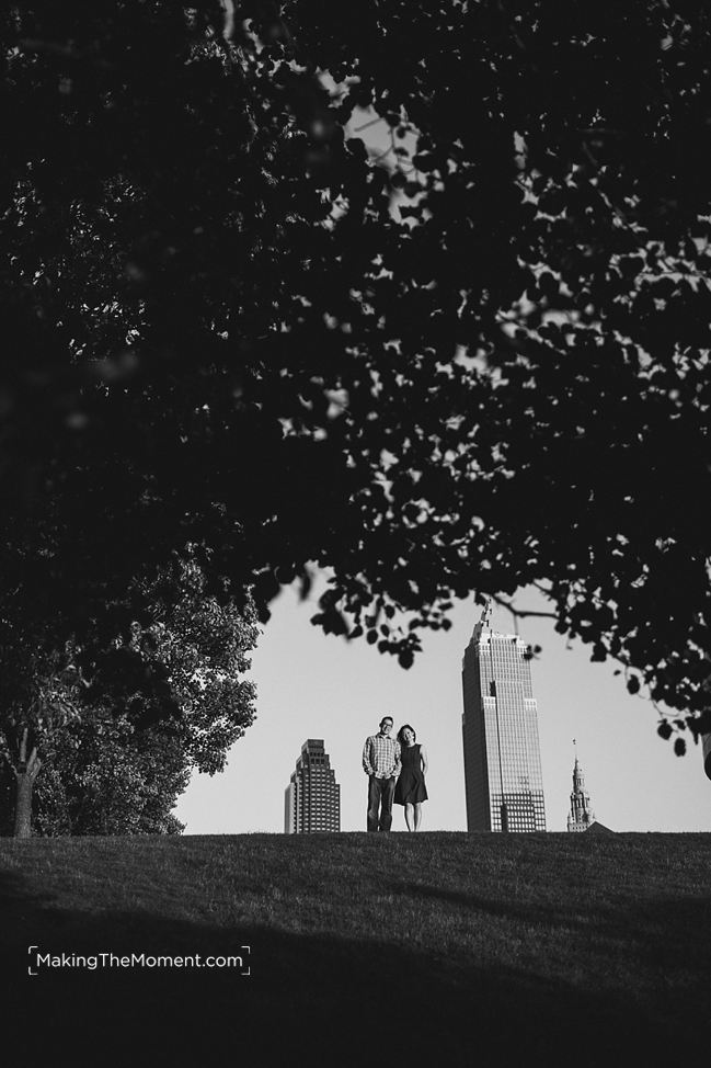 Engagement session photographer Cleveland