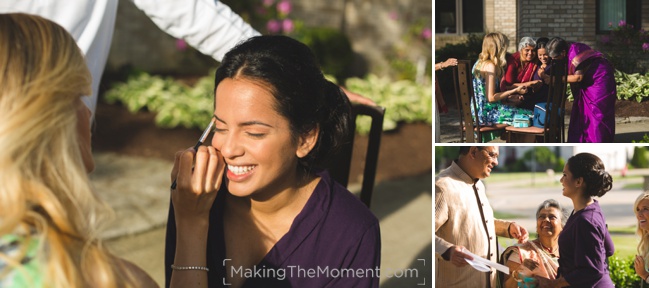 Candid Cleveland Indian Wedding Photographer