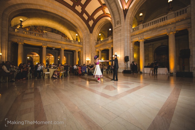 Cleveland Courthouse indian Wedding Reception