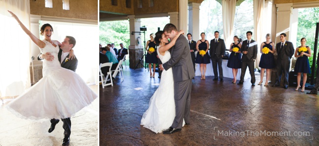 gervasi vineyard Wedding Reception