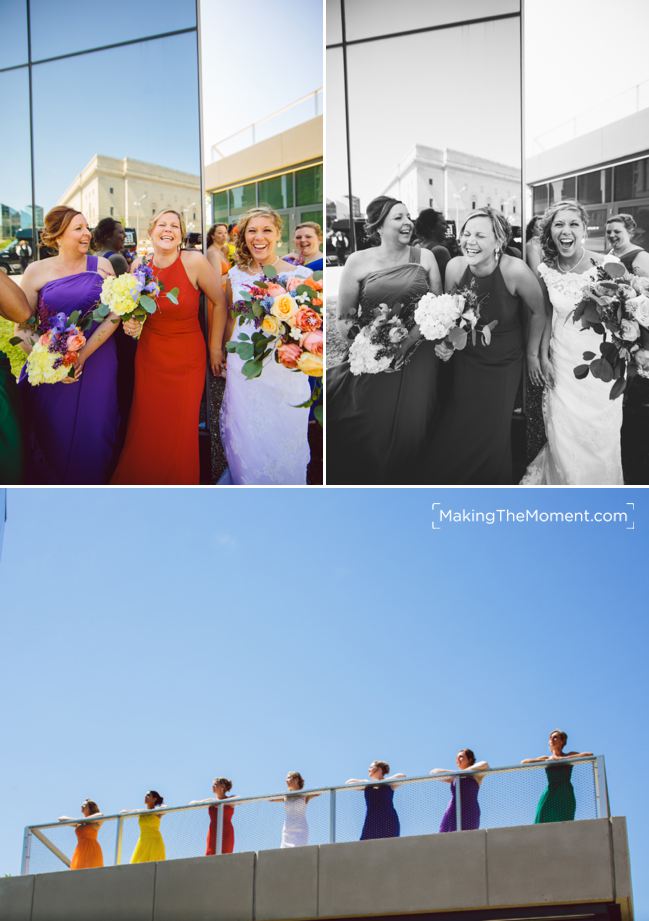 funky wedding photographers in cleveland